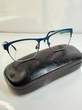 Alfred Sung AS5027 Blue Eyeglasses – Modern Frame
